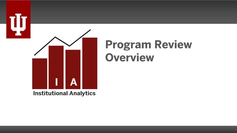 Thumbnail for Program Review Report Overview