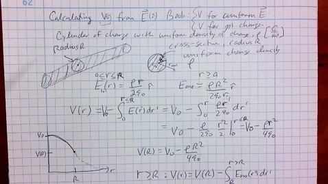Thumbnail for Calculating Potential from the Electric Field