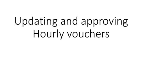 Thumbnail for HRMS - Updating hourly vouchers