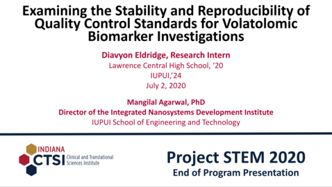 Thumbnail for Diavyon Eldridge Mentor Presentation