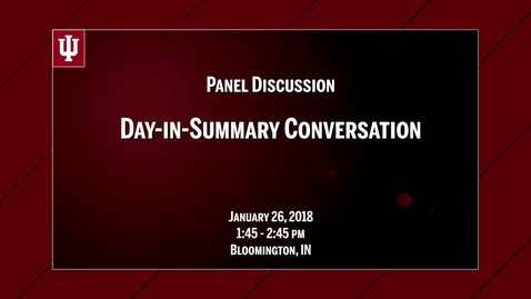 Thumbnail for CIBER Symposium on Cybersecurity &amp; Sustainable Development: Day-in-Summary  - Jan. 26, 2018