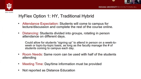 Thumbnail for July 9th Hybrid/Hyflex Cohort presentations