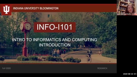 Thumbnail for INFO I101 Lab-Primary/Secondary Research &amp; File Structure - Part 1