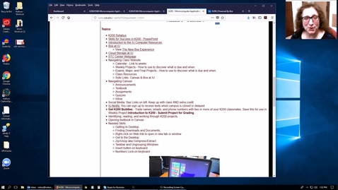 Thumbnail for Navigating Class Website