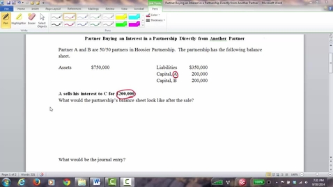 Thumbnail for A525 Ch15Video8PartnerAdmissionBVEqualFMV
