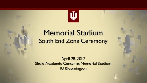Thumbnail for entry IU Athletics Excellence Academy Groundbreaking Ceremony