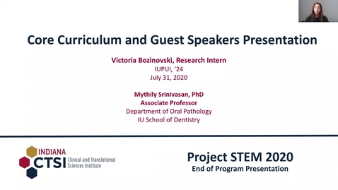 Thumbnail for entry Victoria Bozinovski Curriculum Presentation