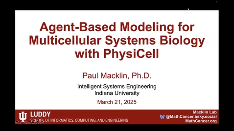 Thumbnail for Friday, March 21, 2025 with Drs. Macklin, Bies, Sale, PhD Student Xinnong Li, and Dr. Lu.