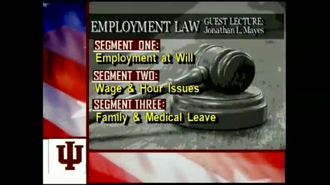Thumbnail for L100 10-1 Employment at Will