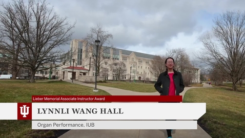 Thumbnail for 2022 Lieber Memorial Associate Instructor Award - Lynnli Wang Hall