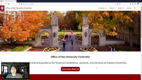 Thumbnail for entry IU Accounting Standards Book - UCO Website Quick Start Guide