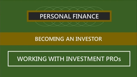 Thumbnail for entry F260 11-2 Working with Investment Professionals