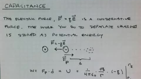 Thumbnail for Capacitance