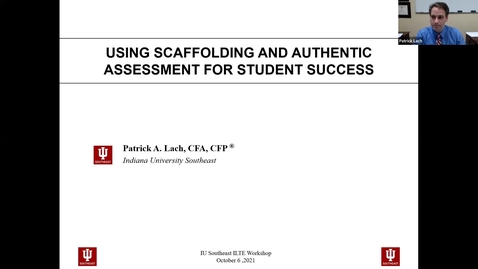 Thumbnail for Using Authentic Assessment as a Scaffold in Quantitative Courses