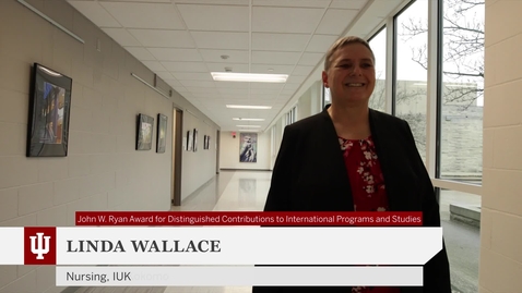 Thumbnail for 2020 John W. Ryan Award for Distinguished Contributions to International Programs and Studies - Linda Wallace