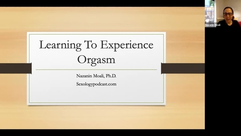 Thumbnail for Anorgasmia &amp; Learning to Experience Orgasm