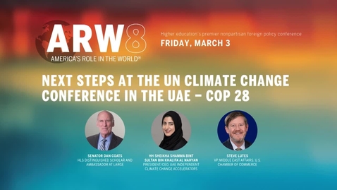 Thumbnail for America's Role in the World Session 7