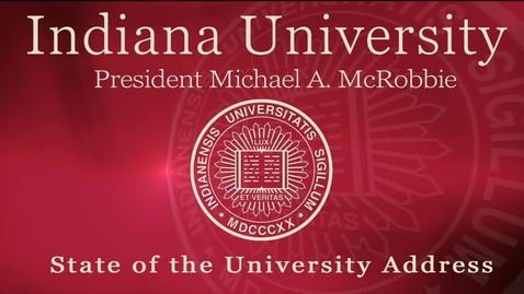 Thumbnail for 2013 State of the University Address