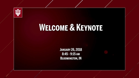 Thumbnail for CIBER Symposium on Cybersecurity &amp; Sustainable Development: Keynote Address w/ Liisa Past - Jan. 26, 2018