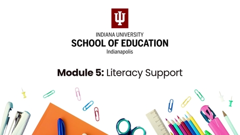 Thumbnail for IU Indy SoE Training Module 5
