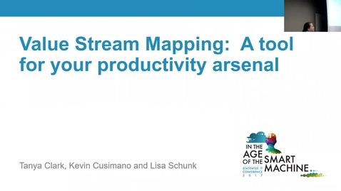 Thumbnail for Breakout session | Value stream mapping: A tool for your productivity arsenal