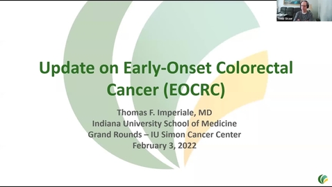 Thumbnail for entry IUSCCC Seminar 2/3/2022: &quot;The immune landscape of clonal  hematopoiesis: A platform with determined potentials&quot; Rita Assi, MD  Research Assistant Professor SUNY at Stony Brook Cancer Center, Long Island, New York