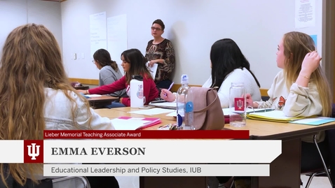 Thumbnail for 2021 Lieber Memorial Teaching Associate Award - Emma Everson