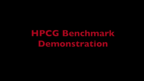 Thumbnail for L4 HPCG Demo