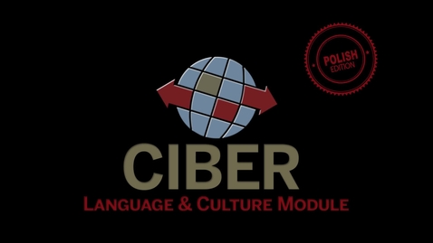 Thumbnail for IU CIBER Polish Language &amp; Culture Modules 1: Series Introduction