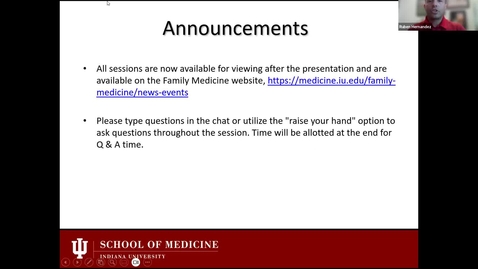 Thumbnail for 2024.03.20.Dr. James Wilcox.POCUS and MSK