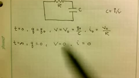 Thumbnail for RC Circuits Discharging