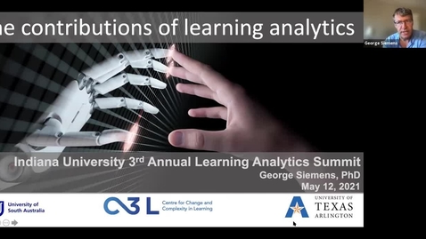 Thumbnail for entry Learning Analytics and Complex Systems in Higher Ed