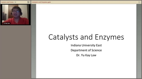 Thumbnail for entry Catalysts and Enzymes