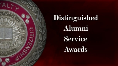 Thumbnail for entry 2012 Distinguished Alumni Service Awards