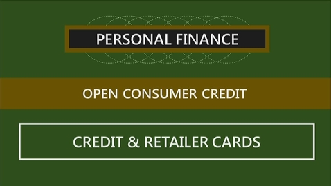 Thumbnail for F251 05-2 Credit &amp; Retailer Cards