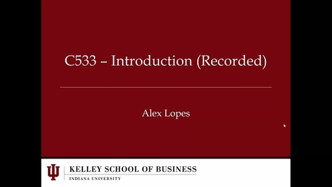 Thumbnail for C533_Recorded Session 1