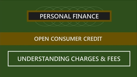 Thumbnail for F251 05-3 Understanding Charges &amp; Fees