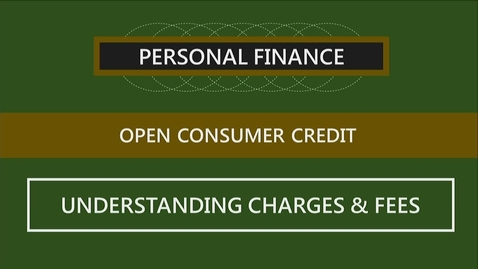 Thumbnail for entry F251 05-3 Understanding Charges &amp; Fees