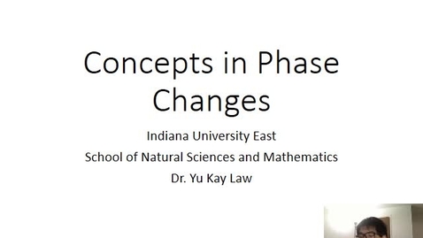 Thumbnail for Concepts in Phase Changes