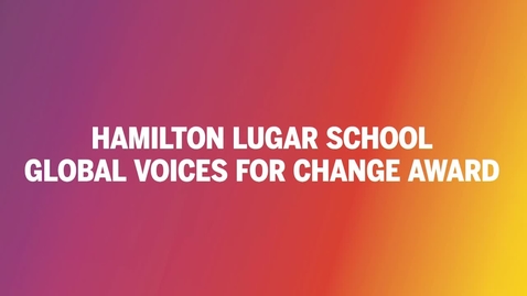 Thumbnail for 2022 Hamilton Lugar School Global Voices for Change Award is presented to the founders of Airbnb