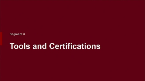 Thumbnail for P200 06-3 Tools and Certifications