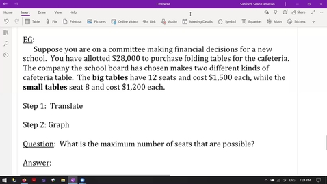 Thumbnail for entry Alg 4.4: The Cafeteria Problem