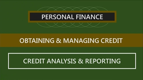 Thumbnail for entry F251 06-2 Credit Analysis &amp; Reporting