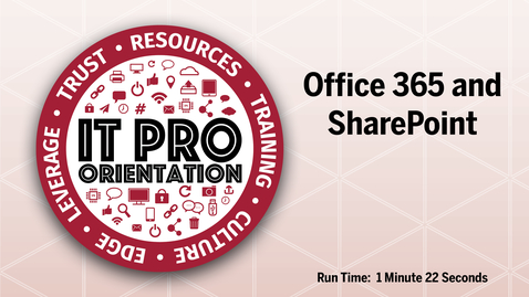 Thumbnail for Office 365 and SharePoint