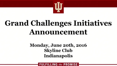 Thumbnail for Grand Challenges Initiatives Announcement