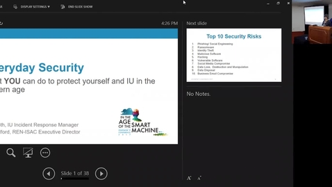 Thumbnail for entry Breakout session | Everyday security