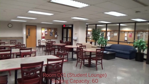 Thumbnail for entry Baier Hall Room Tour - Room 001 - Student Lounge