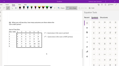 Thumbnail for S&amp;P 2.1-pt4: Example with Primes