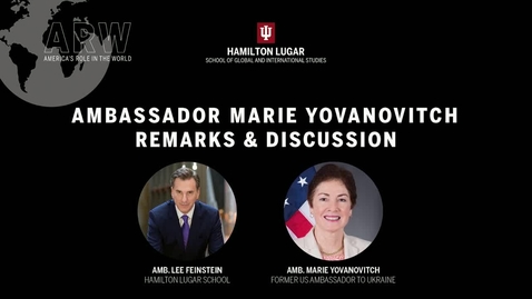 Thumbnail for ARW 2020 - Session 7: Richard G. Lugar Award presentation