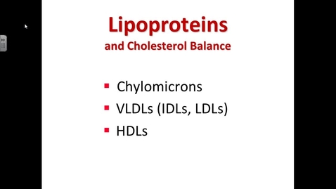 Thumbnail for entry Lipoproteins - 1